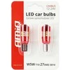 Amio LED lemputės W5W T10 su lęšiu | CANBUS