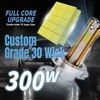Autoreka LED H4 lemputės 2vnt. 300W super light CANBUS 65000Lm