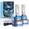 Autoreka LED H4 lemputės 2vnt. 300W super light CANBUS 65000Lm