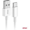 Einparts USB-C telefono kabelis, C tipo