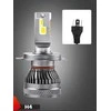 Haizg LED H4 lemputės 2vnt. +500% Super light CANBUS