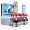 LED HB3 lemputės 2vnt. +500% super light CANBUS 9005