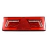 Kamar Galinis žibintas 96 LED 12/24V su laidu Kairė