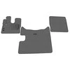 Kilimėliai ARS DAF XF 106 manual / 2013+ 3p - Dangos tipas 1071 - juoda /apsiūta siūlais