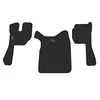 Kilimėliai ARS Volvo FH manual /2002-2008 3p - Dangos tipas 1053 - pilka / apsiūta juostele