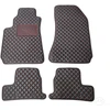 Kilimėliai QuiltyMats ALFA Romeo BRERA 2005-2010 (4 vnt.), Juodas-Raudona /16-14
