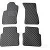 Kilimėliai QuiltyMats AUDI A8 2002-2009 (D3) (4 vnt.), Juodas-Gray /13-14