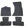 Kilimėliai QuiltyMats AUDI Q5 2008-2016 (4 vnt.), Juodas-Juodas /11-14