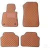 Kilimėliai QuiltyMats BMW 3 ser. 2005-2012 (E90/E91) (4 vnt.), Brown-Brown /55-14