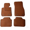 Kilimėliai QuiltyMats BMW 3 ser. 2019+ (G20/G21) (4 vnt.), Brown-Brown /55-14