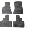 Kilimėliai QuiltyMats BMW X3 2003-2010 (E83) (4 vnt.), Juodas-Gray /13-14