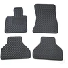 Kilimėliai QuiltyMats BMW X5 2007-2013 (E70) (4 vnt.), Juodas-Juodas /11-14