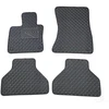 Kilimėliai QuiltyMats BMW X5 2007-2013 (E70) (4 vnt.), Juodas-Gray /13-14