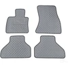 Kilimėliai QuiltyMats BMW X5 2013-2018 (F15) (4 vnt.), D.Gray-Gray /33-14 - Atstumas tarp fiksatorių Vairuotojo kilimėlyje - 35cm