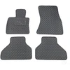 Kilimėliai QuiltyMats BMW X5 2013-2018 (F15) (4 vnt.), Juodas-Gray /13-14 - Atstumas tarp fiksatorių Vairuotojo kilimėlyje - 23cm