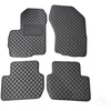Kilimėliai QuiltyMats CITROEN C-CROSSER 2007-2012 (4 vnt.), Juodas-Juodas /11-14