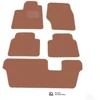Kilimėliai QuiltyMats CITROEN C4 GRAND PICASSO 2006-2013 (7v., I, II ir III eilės) (4 vnt.), Brown-Brown /55-MAX2
