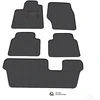 Kilimėliai QuiltyMats CITROEN C4 GRAND PICASSO 2006-2013 (7v., I, II ir III eilės) (4 vnt.), Juodas-Gray /13-MAX2