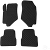 Kilimėliai QuiltyMats CITROEN DS3 CROSSBACK 2018-2022 (4 vnt.), Juodas-Juodas /11-14