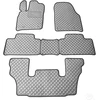 Kilimėliai QuiltyMats DODGE DURANGO 2011+ (I, II ir III eilės 6v.) (5 vnt.), D.Gray-Gray /33-MAX3
