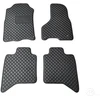 Kilimėliai QuiltyMats DODGE RAM 2009-2019 (4 vnt.), Juodas-Juodas /11-14