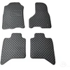 Kilimėliai QuiltyMats DODGE RAM 2009-2019 (4 vnt.), Juodas-Gray /13-14
