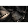 Kilimėliai QuiltyMats FORD RANGER 2011-2022 (4 durų) (4 vnt.), Juodas-Gray /13-16 - Kilimėlių fiksatoriai (žiedai) Be tvirtinimų