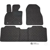 Kilimėliai QuiltyMats HONDA CR-V 2007-2012 (3 vnt.), Juodas-Juodas /11-MAX2