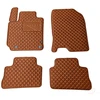 Kilimėliai QuiltyMats HYUNDAI KONA 2017-2023 (4 vnt.), Brown-Brown /55-14