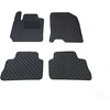 Kilimėliai QuiltyMats HYUNDAI KONA 2017-2023 (4 vnt.), Juodas-Juodas /11-14