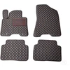 Kilimėliai QuiltyMats HYUNDAI TUCSON 2015-2021 (3 karta TL) (4 vnt.), Juodas-Raudona /16-14