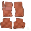 Kilimėliai QuiltyMats JAGUAR F-PACE 2016-2025 (5 vnt.), Brown-Brown /55-14