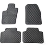 Kilimėliai QuiltyMats JEEP GRAND CHEROKEE 2010-2020 (4 vnt.), Juodas-Gray /13-14