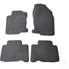 Kilimėliai QuiltyMats LEXUS NX 2014-2021 (4 vnt.), Juodas-Gray /13-14