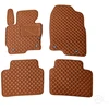 Kilimėliai QuiltyMats MAZDA CX-5 2012-2016 (4 vnt.), Brown-Brown /55-14