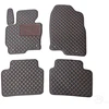 Kilimėliai QuiltyMats MAZDA CX-5 2012-2016 (4 vnt.), Juodas-Raudona /16-14