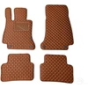 Kilimėliai QuiltyMats MERCEDES-BENZ E-class W213 2016-2023 (4 vnt.), Brown-Brown /55-14