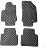 Kilimėliai QuiltyMats OPEL CROSSLAND X 2017-2024 (4 vnt.), Juodas-Juodas /11-14