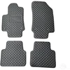 Kilimėliai QuiltyMats OPEL CROSSLAND X 2017-2024 (4 vnt.), Juodas-Gray /13-14