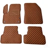 Kilimėliai QuiltyMats PEUGEOT 3008 2017-2024 (4 vnt.), Brown-Brown /55-14