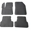 Kilimėliai QuiltyMats PEUGEOT 3008 2017-2024 (4 vnt.), Juodas-Gray /13-14