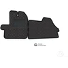 Kilimėliai QuiltyMats PEUGEOT TRAVELLER 2024+ (I eilė) (3 vnt.), Juodas-Juodas /11-MAX2
