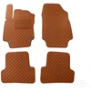 Kilimėliai QuiltyMats RENAULT CAPTUR 2013-2018 (4 vnt.), Brown-Brown /55-14