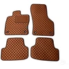 Kilimėliai QuiltyMats SKODA KAROQ 2017+ (4 vnt.), Brown-Brown /55-14