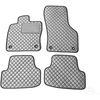 Kilimėliai QuiltyMats SKODA KAROQ 2017+ (4 vnt.), D.Gray-Gray /33-14
