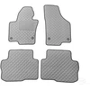 Kilimėliai QuiltyMats SKODA SUPERB 2008-2015 (4 vnt.), D.Gray-Gray /33-14