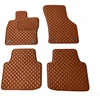 Kilimėliai QuiltyMats SKODA SUPERB 2015-2023 (4 vnt.), Brown-Brown /55-14