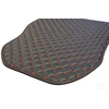 Kilimėliai QuiltyMats TOYOTA 4-RUNNER 2010-2024 (3 vnt.), Juodas-Raudona /16-16
