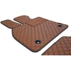 Kilimėliai QuiltyMats TOYOTA HIGHLANDER 2020+ (Hibridas) (4 vnt.), Brown-Brown /55-16
