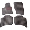 Kilimėliai QuiltyMats VOLKSWAGEN TOUAREG 2010-2018 (4 vnt.), Juodas-Raudona /16-14
